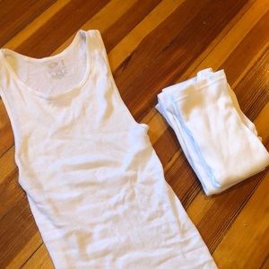 Set of 4- Plain tank tops